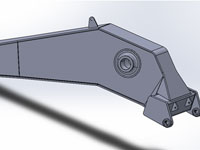 上海朗信积极探索,为BSP公司提供液压锤臂架国内定制服务